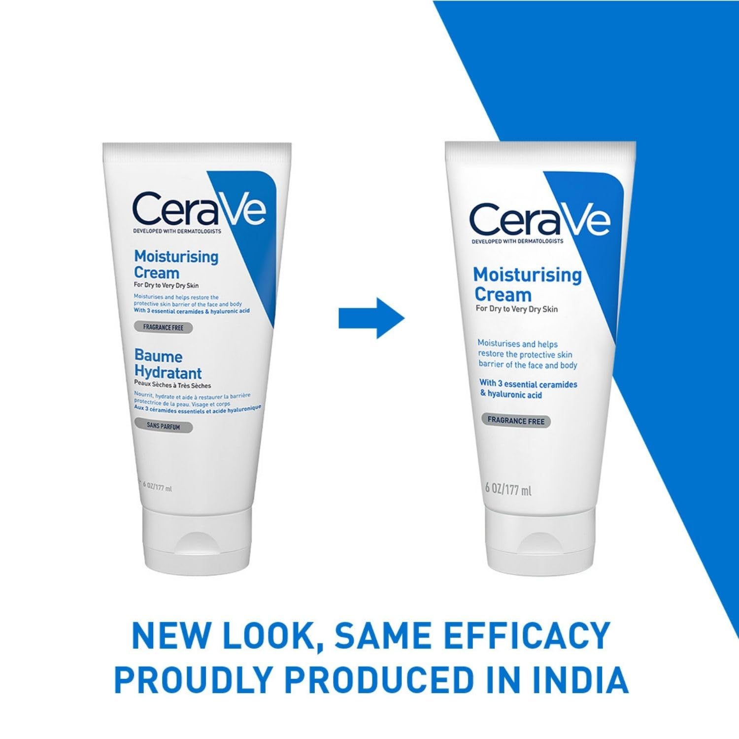 CeraVe Moisturizing Cream For Dry To Very Dry Skin (177ml) - Formulated with 3 Essential Ceramides And Hyaluronic Acid | Non-Comedogenic Moisturizer For Face