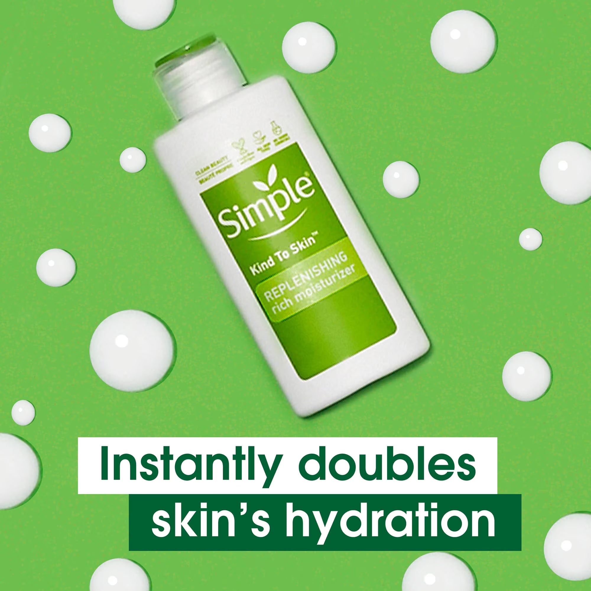 Simple Kind To Skin Replenishing Rich Moisturizer 125 ml Pack of 2
